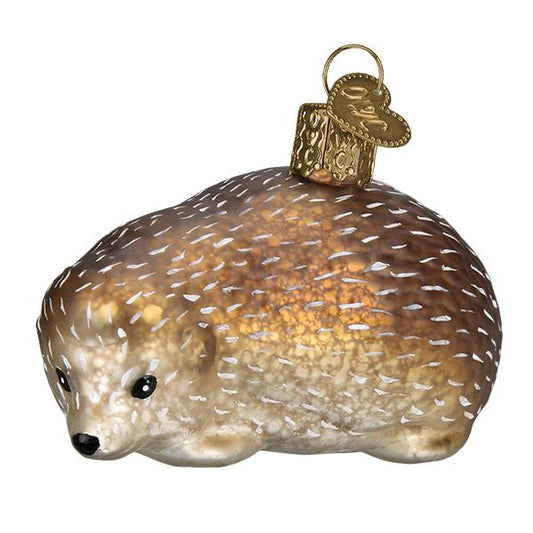 Vintage Hedgehog Ornament