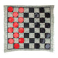 Jumbo Checker Rug Game - Red & Black