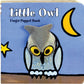 little owl finger puppet book interactive and fun reading for kids with a plush peek-a-boo toy