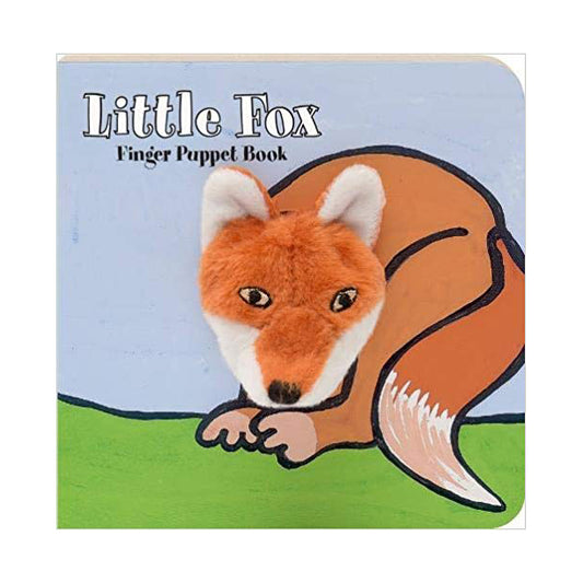 little fox finger puppet book children's baby story easy to read