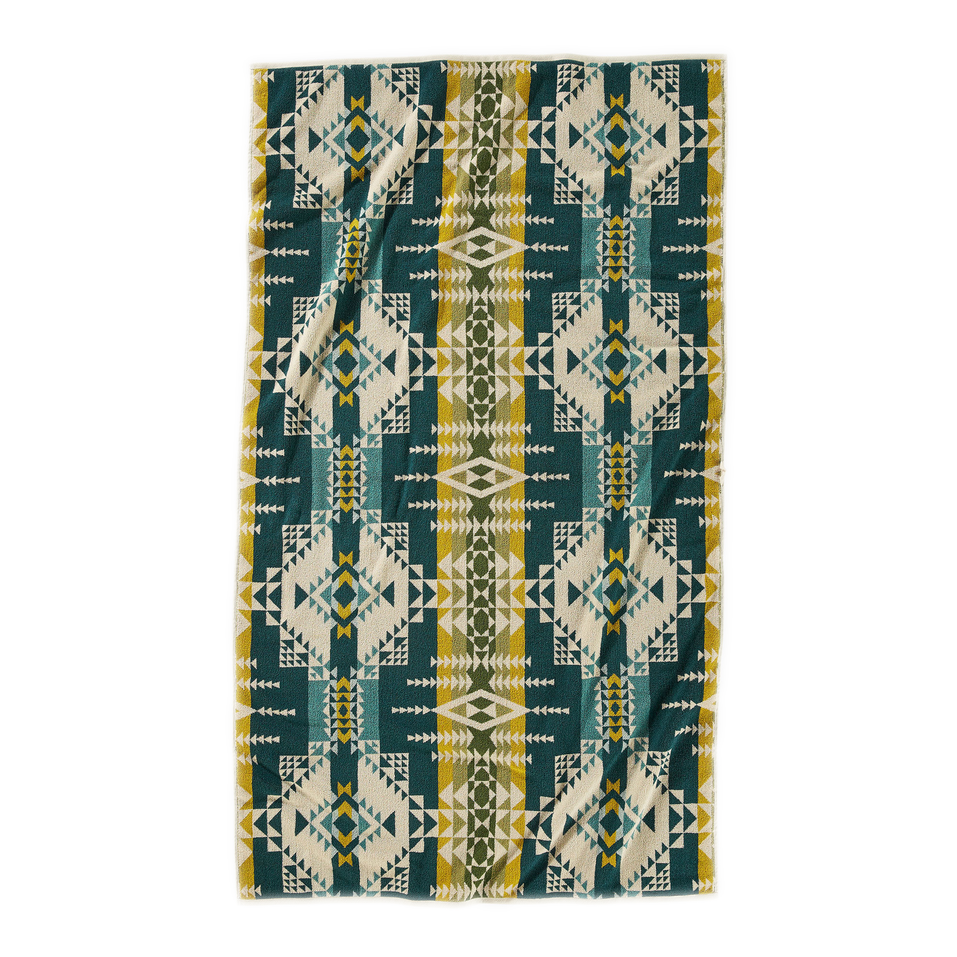 Pendleton Pilot Rock Jacquard Towel - Olive – Persimmon Hill at