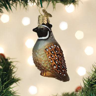 Quail Ornament