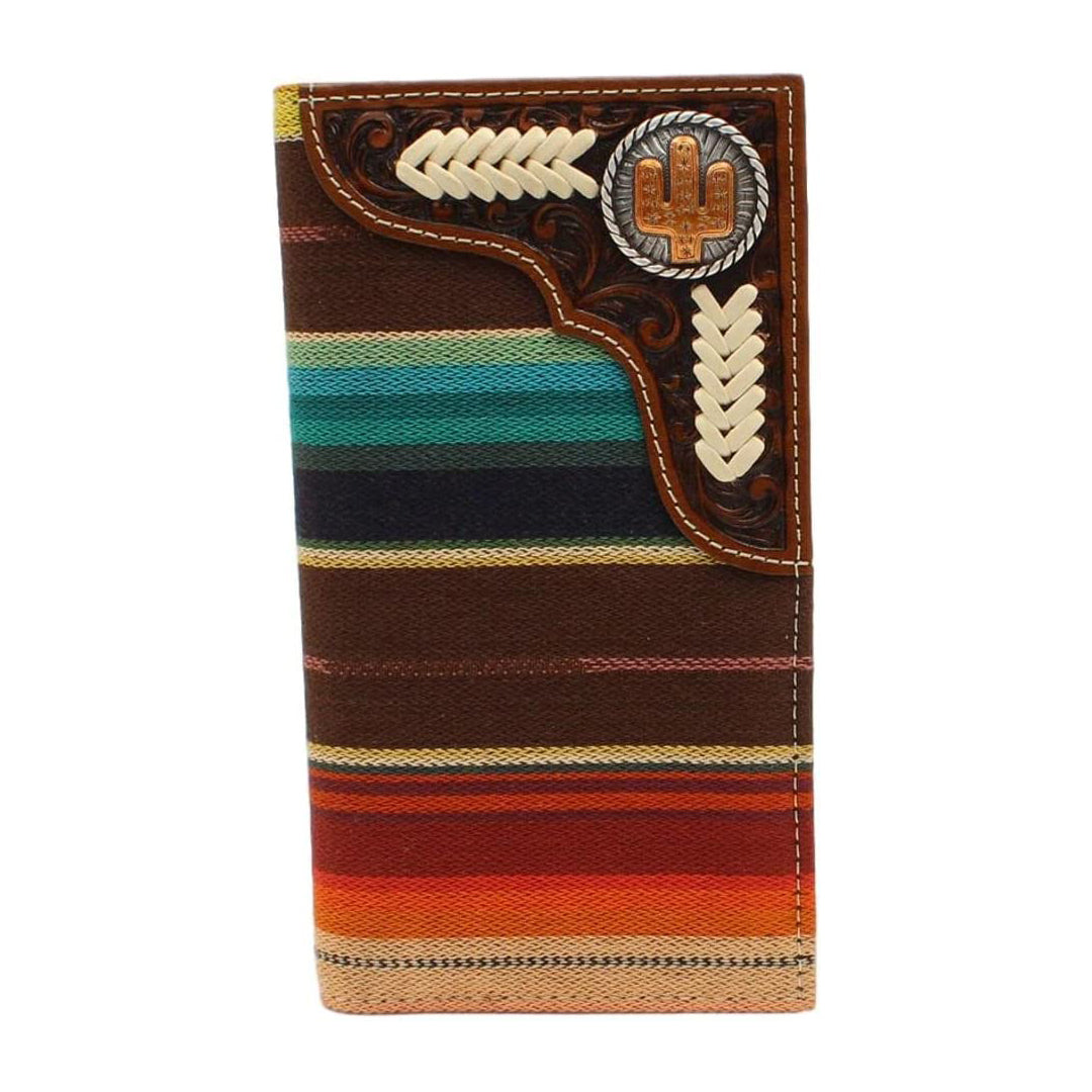 Nocona Rodeo Serape Cactus Concho Wallet