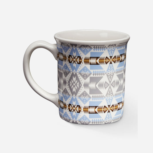 Pendleton coffee mug heritage silver bark ceramic tea soup warm beverage gift wrapped