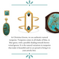 Christina Greene Southwestern Statement Ring - Turquoise