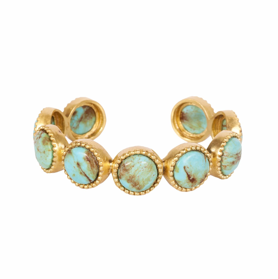 Christina Greene Western Blues Cuff - Turquoise