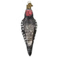 Vintage Hairy Woodpecker Ornament
